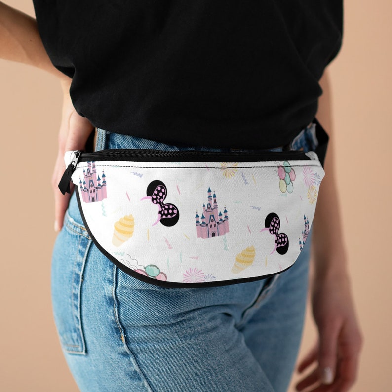 Pastel Park Fanny Pack Disney World Park Bag Disney Fanny Etsy