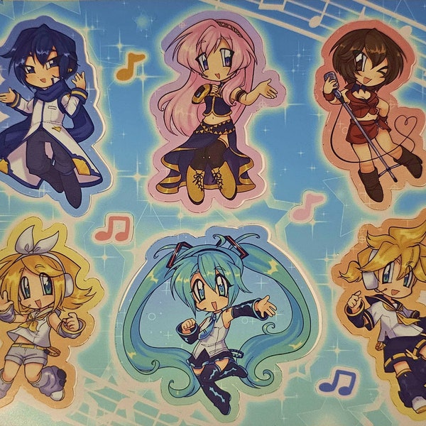 Vocaloid Sticker Sheet