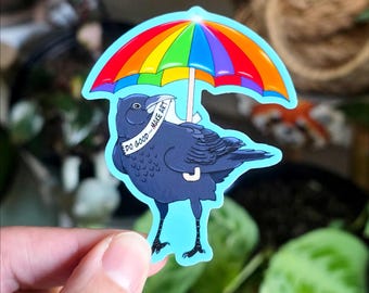 Crow Sticker