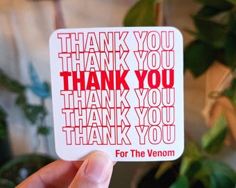 Thank You For The Venom MCR Sticker
