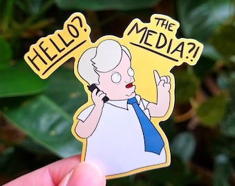 Hugo Funny Sticker