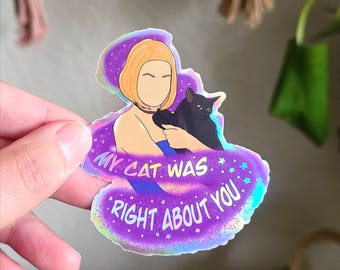 Sabrina the Teenage Witch Funny Sticker