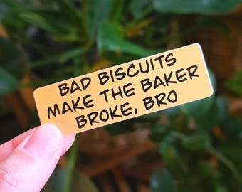 Adventure Time Bad Biscuits Sticker
