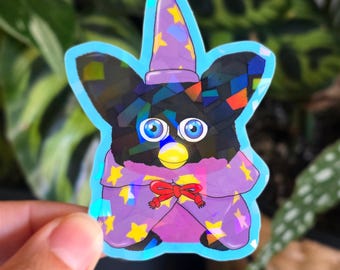Ur A Wizard, Furby Vinyl Sticker