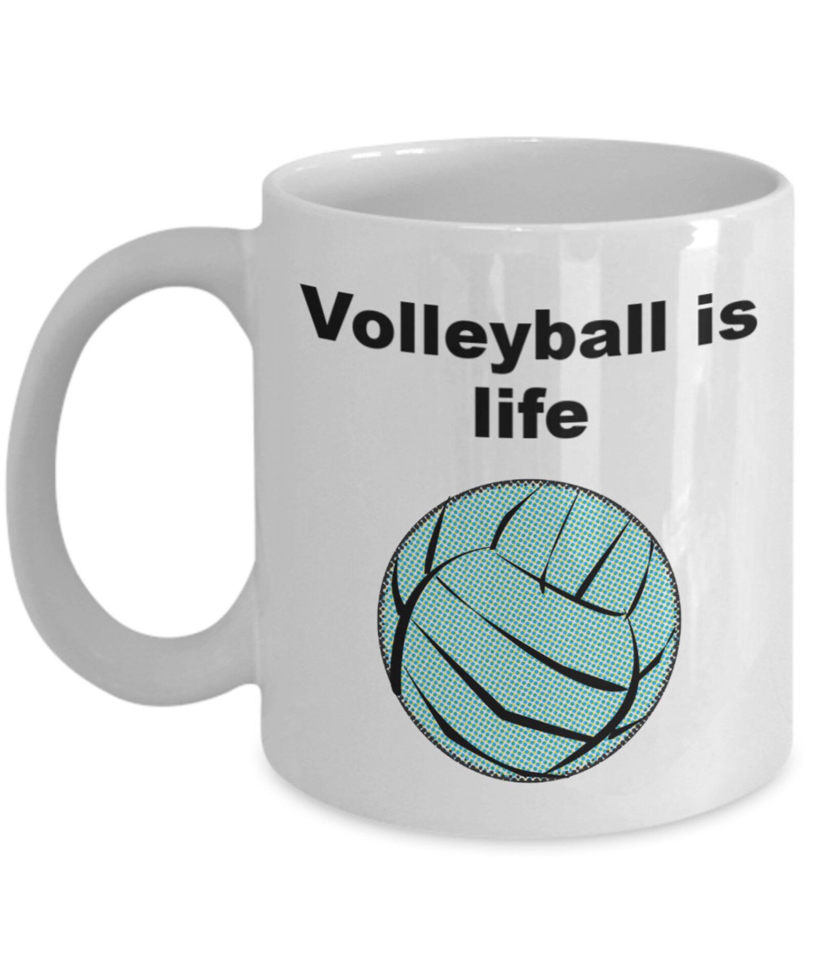 Volleyball is Life Mug Mug for Volleyball Players | Etsy