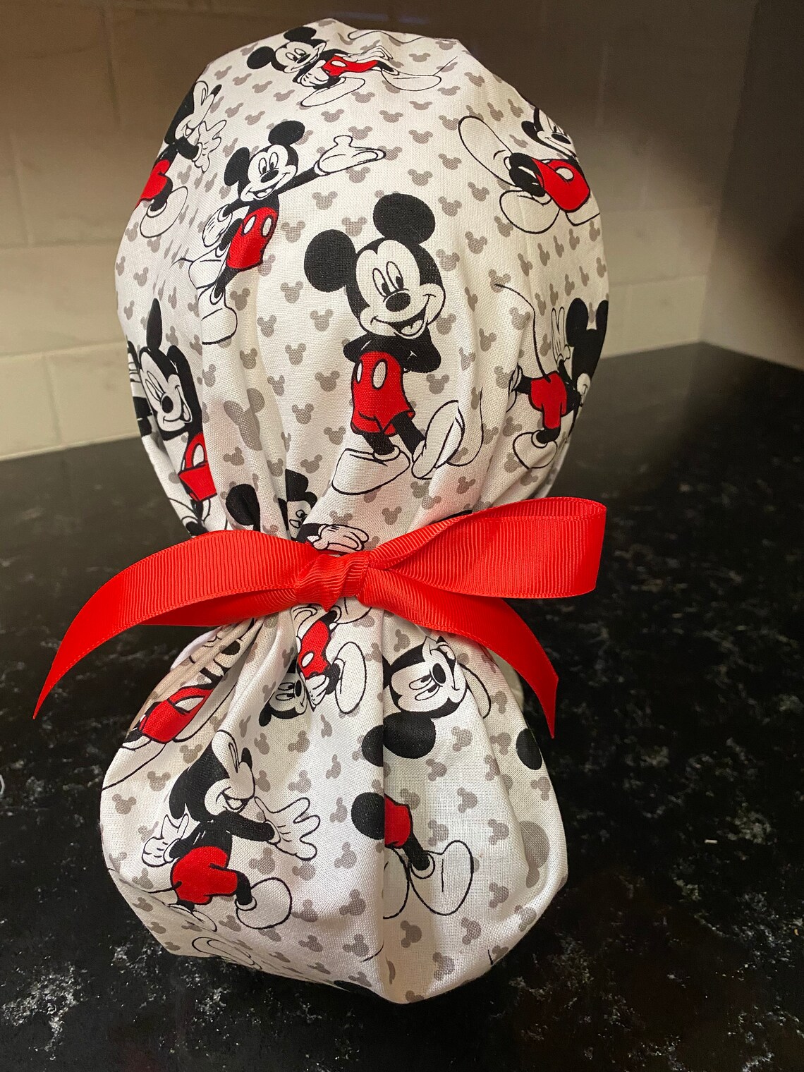 Mickey Mouse Scrub Hatwomen's Scrub Hatscrub Capmickey Etsy