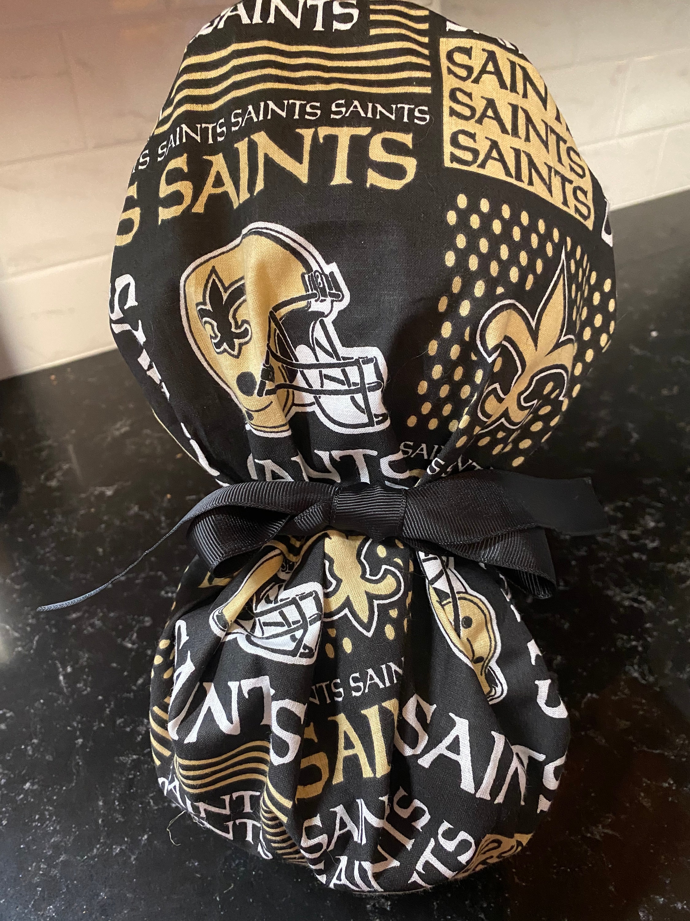 Saints Scrub Hat New Orleans Scrub Cap 