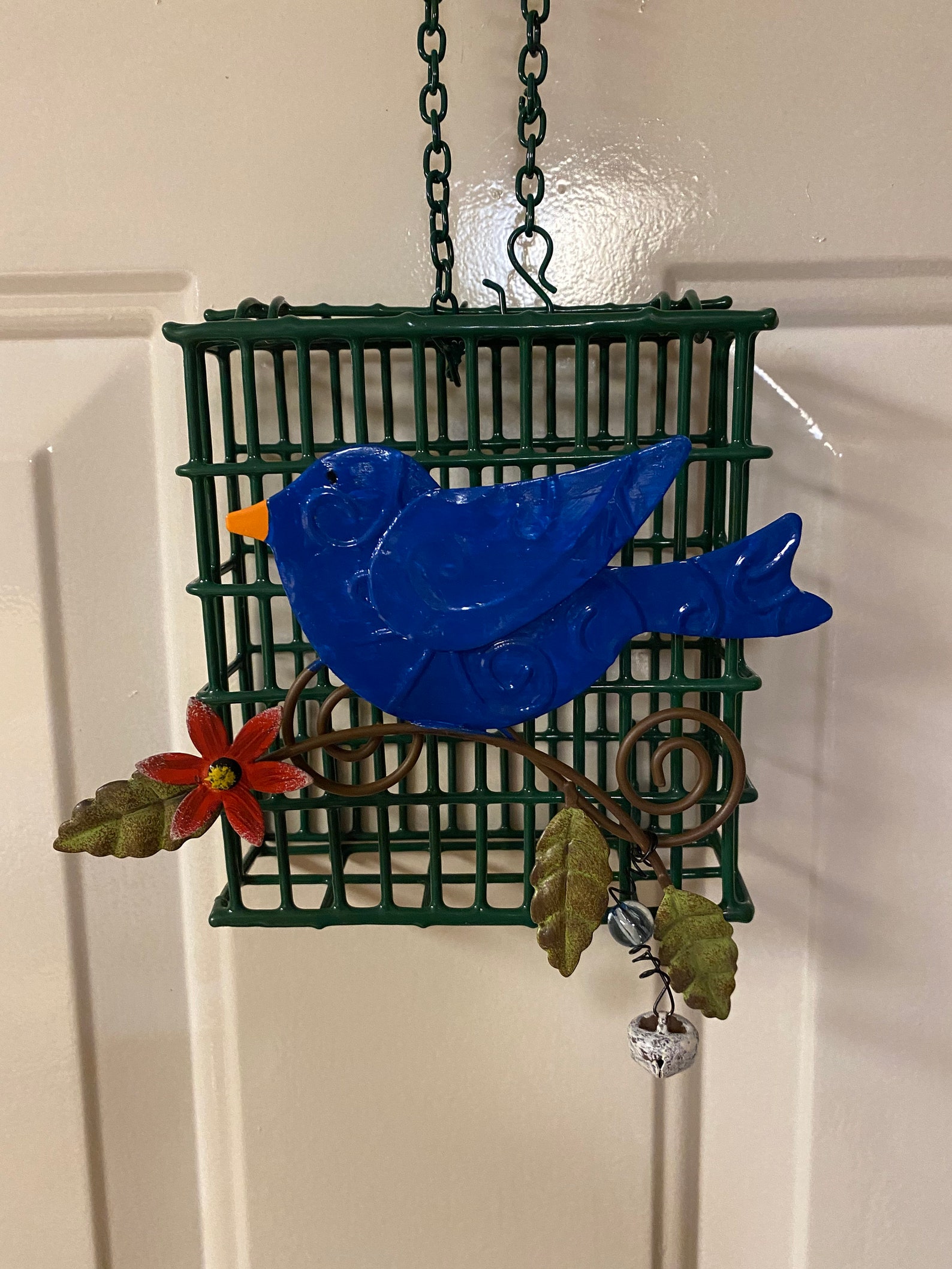 Wild Bird Suet Bird FeederBlue Bird Suet Bird Feeder Suet Etsy