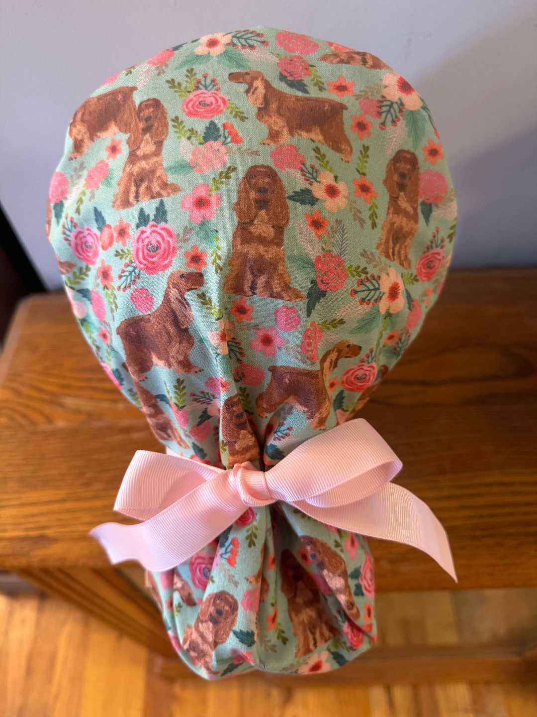 Cocker Spaniel Scrub Cap-cocker Spaniel OR Scrub Cap-ponytail Scrub Cap ...