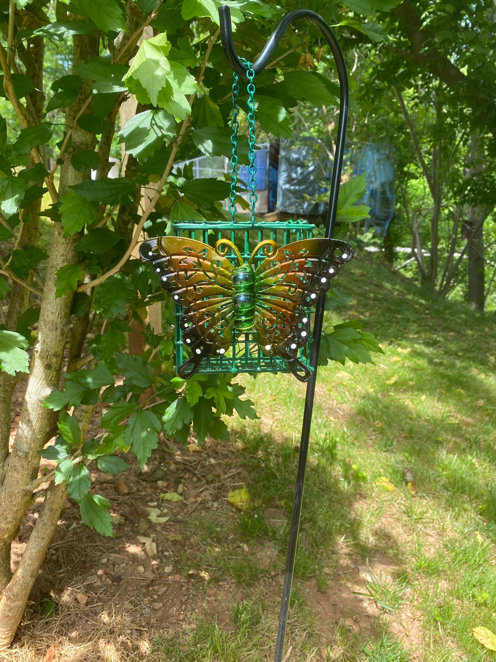Butterfly Suet Bird Feedersuet Bird Feederyard Art Bird Etsy
