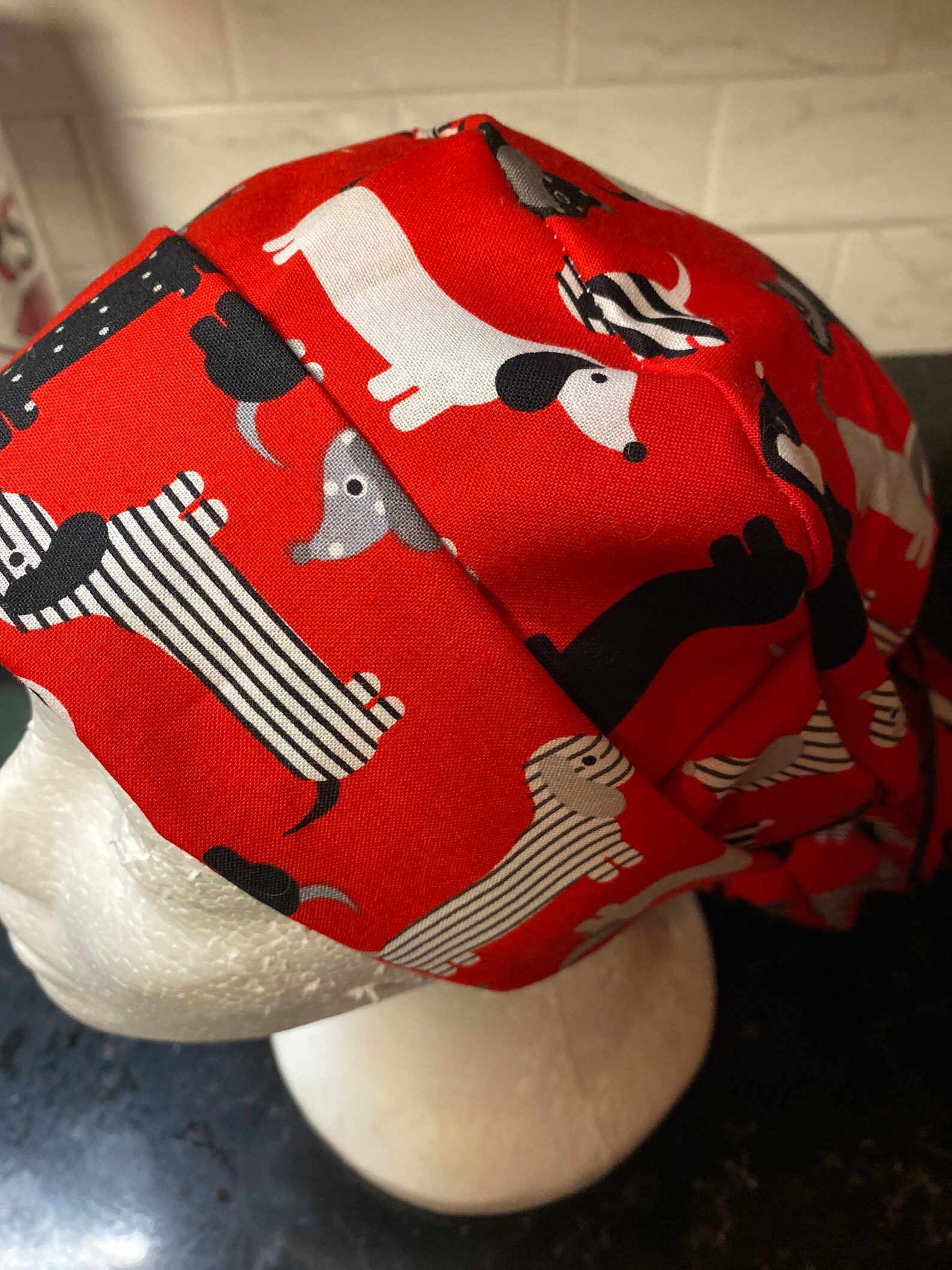 Dachshund Scrub Hat dachshund Scrub Cap Women's Ponytail Etsy