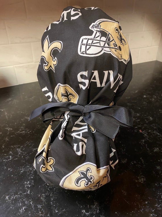 Saints Scrub Hat New Orleans Scrub Cap 