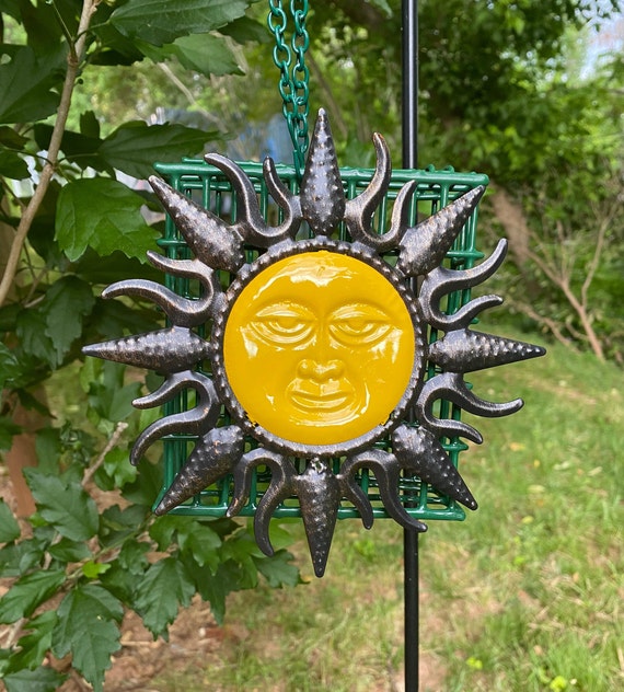 Suet Bird FeederSunshine Suet Bird Feeder Sun Suet Bird Etsy España