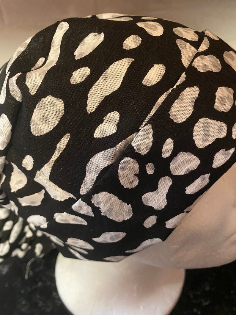 Zebra Print Scrub HatZebra Scrub Cap Zebra Print Surgical Etsy