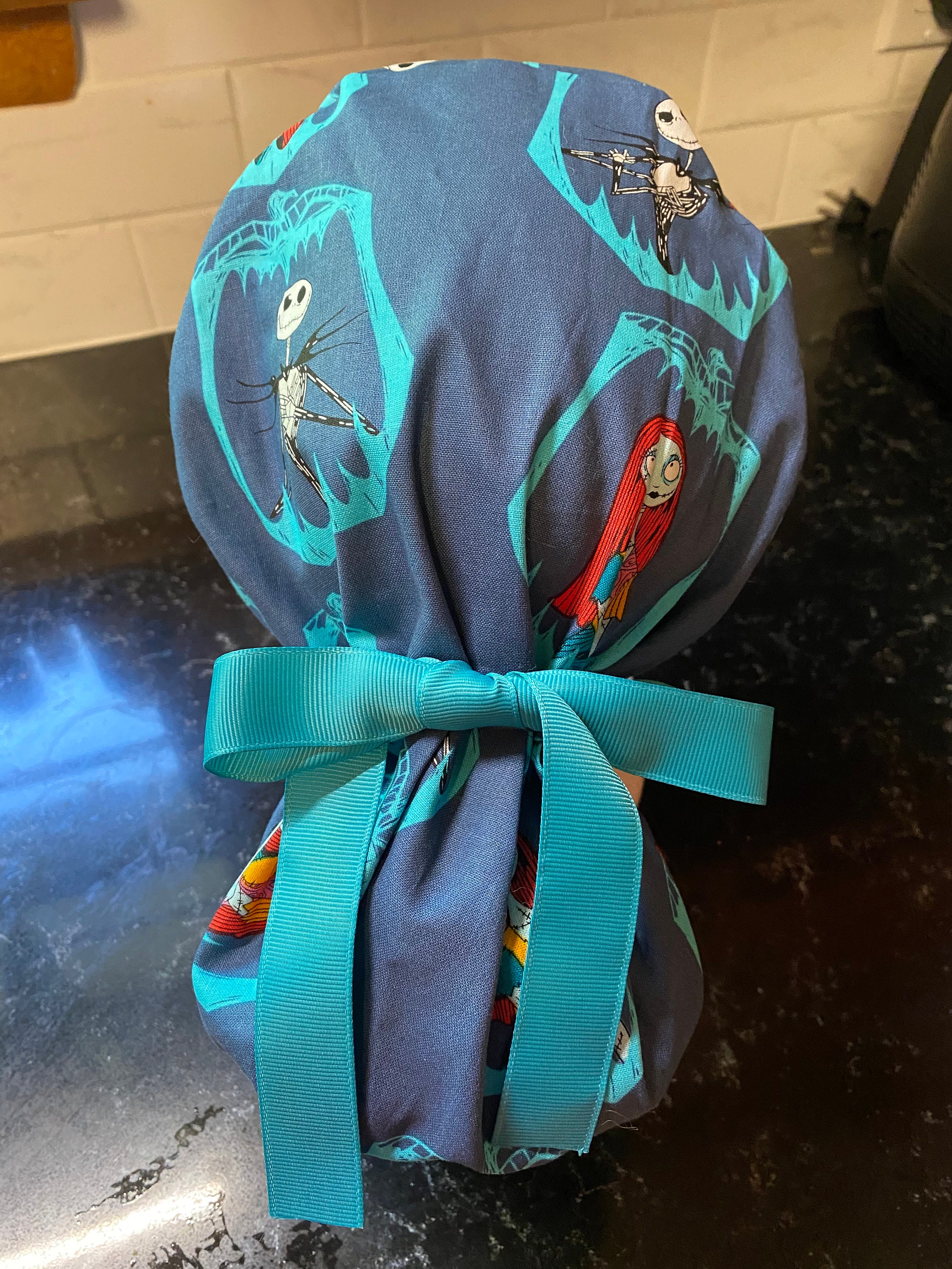 Nightmare Before Christmas Scrub Cap 