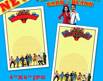 LOTERIA BIRTHDAY Card + Blank Templates