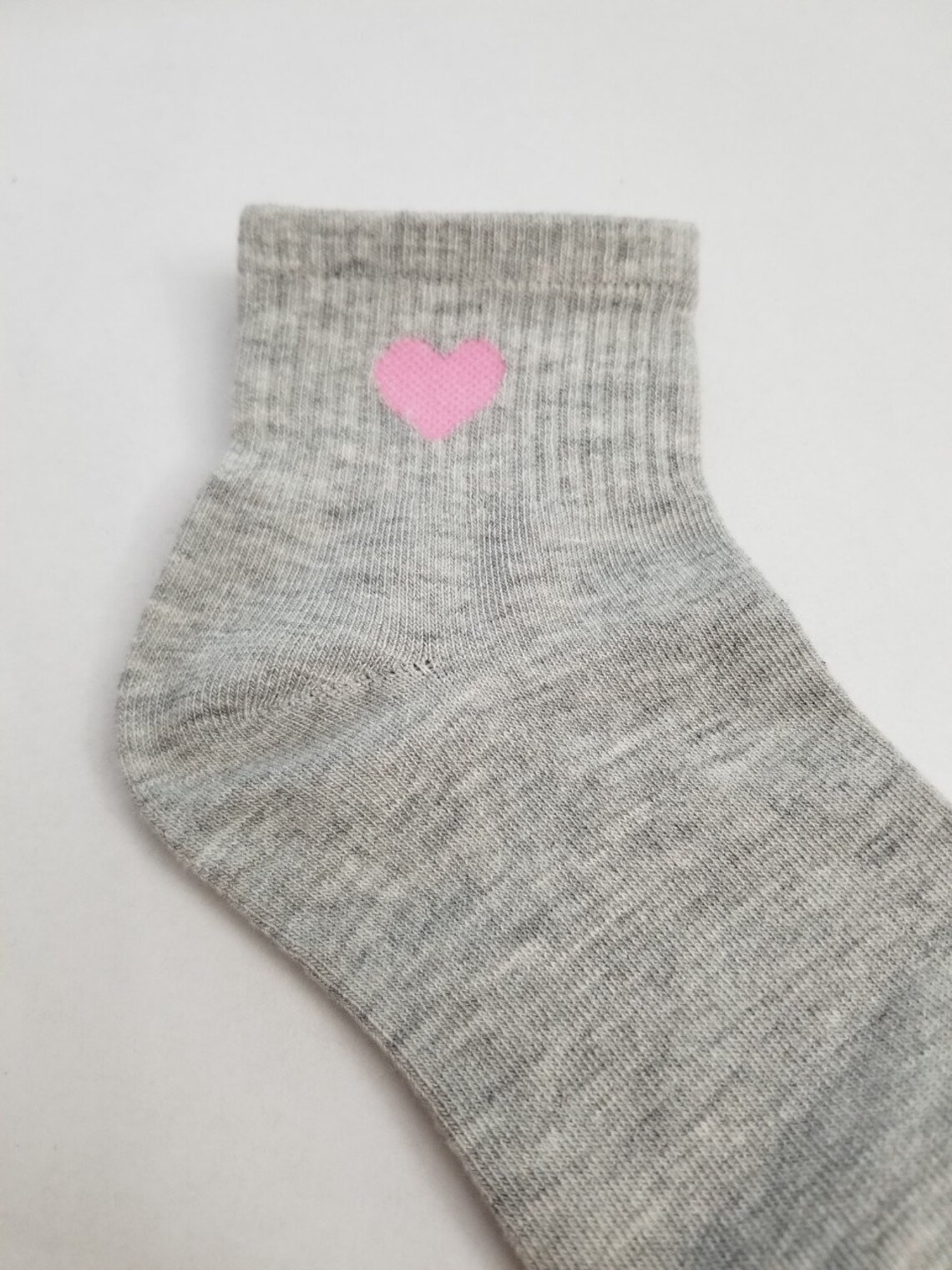 3 Pairs Tennis Ankle Socks Heart Ankle Socks Sport Ankle Etsy