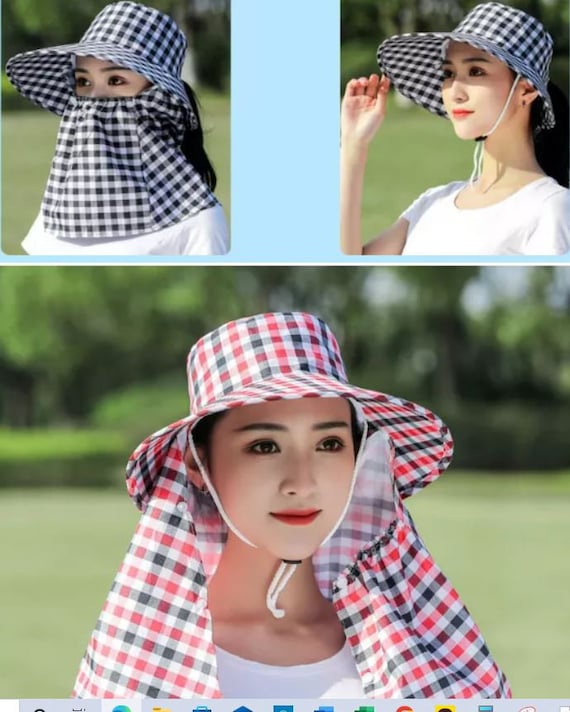 Gardening Hat Fishing Hat Golf Hat Full Coverage Hat UV Sun Protection Hat Wide Brim Hat Sun Hat, Beach Hat, Outdoor Activity Hat