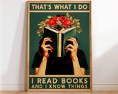 Poster Divertente Con Scritta In Lingua Inglese That's What I Do I Garden I Drink H 446772