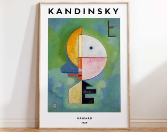 Wassily Kandinsky Print, Bauhaus Print, Kandinsky Art Print, Bauhaus Poster, Modern Art Print, Modern Wall Art Poster Print - Rozmiary A2 A3 A4