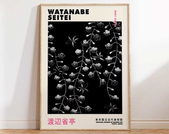 Watanabe Seitei Cherry Blossom, Japanese Art Print, Seitei Print, Japanese Cherry Blossom Print, Seitei Wall Art Poster Print Sizes A2 A3 A4
