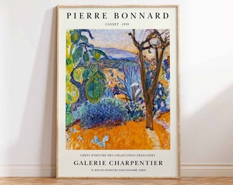 Pierre Bonnard Print, Bonnard Art Print, Bonnard Floral Poster, Bonnard Vintage Poster, Bonnard Wall Art Poster Print -  Sizes A2 A3 A4