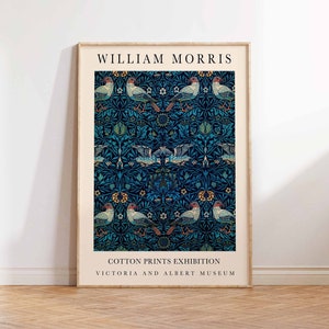 William Morris Art Print Vintage Morris Print Morris Floral Print  Morris Art Poster Vintage Morris Wall Art Poster Print - Sizes A2/ A3/A4