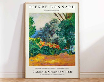 Pierre Bonnard Print, Bonnard Art Print, Bonnard Floral Poster, Bonnard Vintage Poster, Bonnard Wall Art Poster Print -  Sizes A2 A3 A4