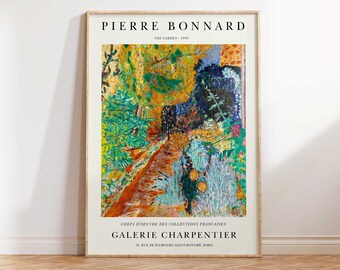 Pierre Bonnard Print, Bonnard Art Print, Bonnard Floral Poster, Bonnard Vintage Poster, Bonnard Wall Art Poster Print -  Sizes A2 A3 A4