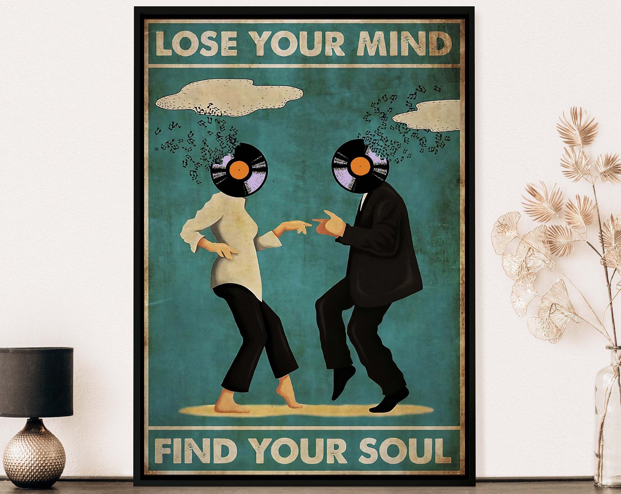 Discover Vintage Poster -  Pulp Fiction Lose Your Mind Find Your Soul Vintage