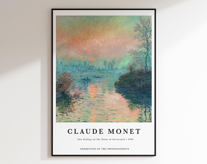 The Artists Garden at Giverny Print Claude Monet Print - Etsy