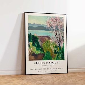 Albert Marquet Print, Albert Marquet Art Print, Albert Marquet Vintage Print, Marquet Spring, Marquet Wall Art Poster Print  Sizes A2/A3/A4