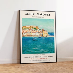 Albert Marquet Print, Albert Marquet Art Print, Albert Marquet Vintage Print, Marquet Poster, Marquet Wall Art Poster Print  Sizes A2/A3/A4