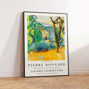 Pierre Bonnard Print, Bonnard Art Print, Bonnard Floral Poster, Bonnard Vintage Poster, Bonnard Wall Art Poster Print -  Sizes A2 A3 A4