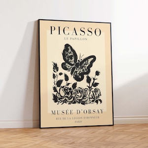 Pablo Picasso Art Print, Picasso Art, Picasso Sketch, Vintage Art Print, Picasso Print - Wall Art Modern Poster Print - Sizes A2/A3/A4