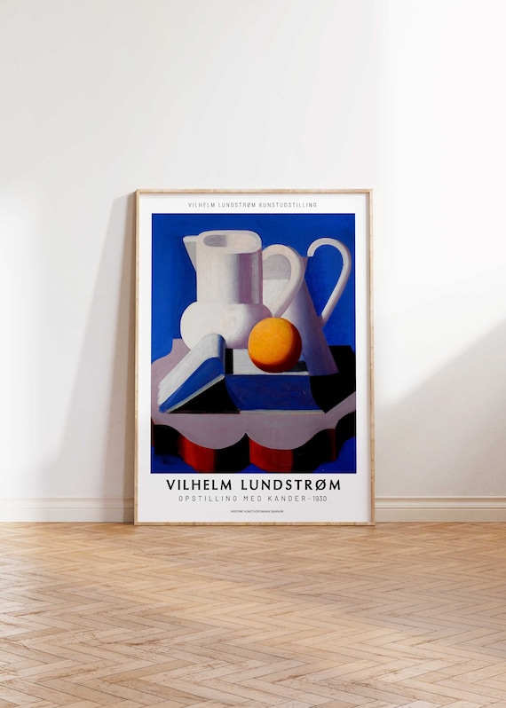 Vilhelm Lundstrom Print, Vilhelm Lundstrøm Exhibition Poster