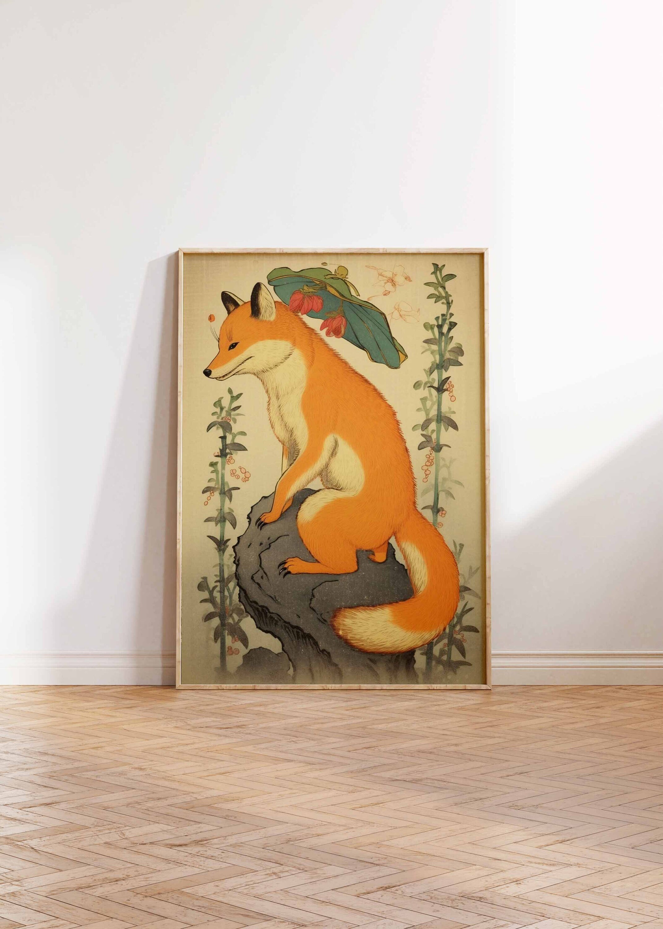 タンポポライオン原画Japanese pop art il_fullxfull.4973885148_bg4g.jpg