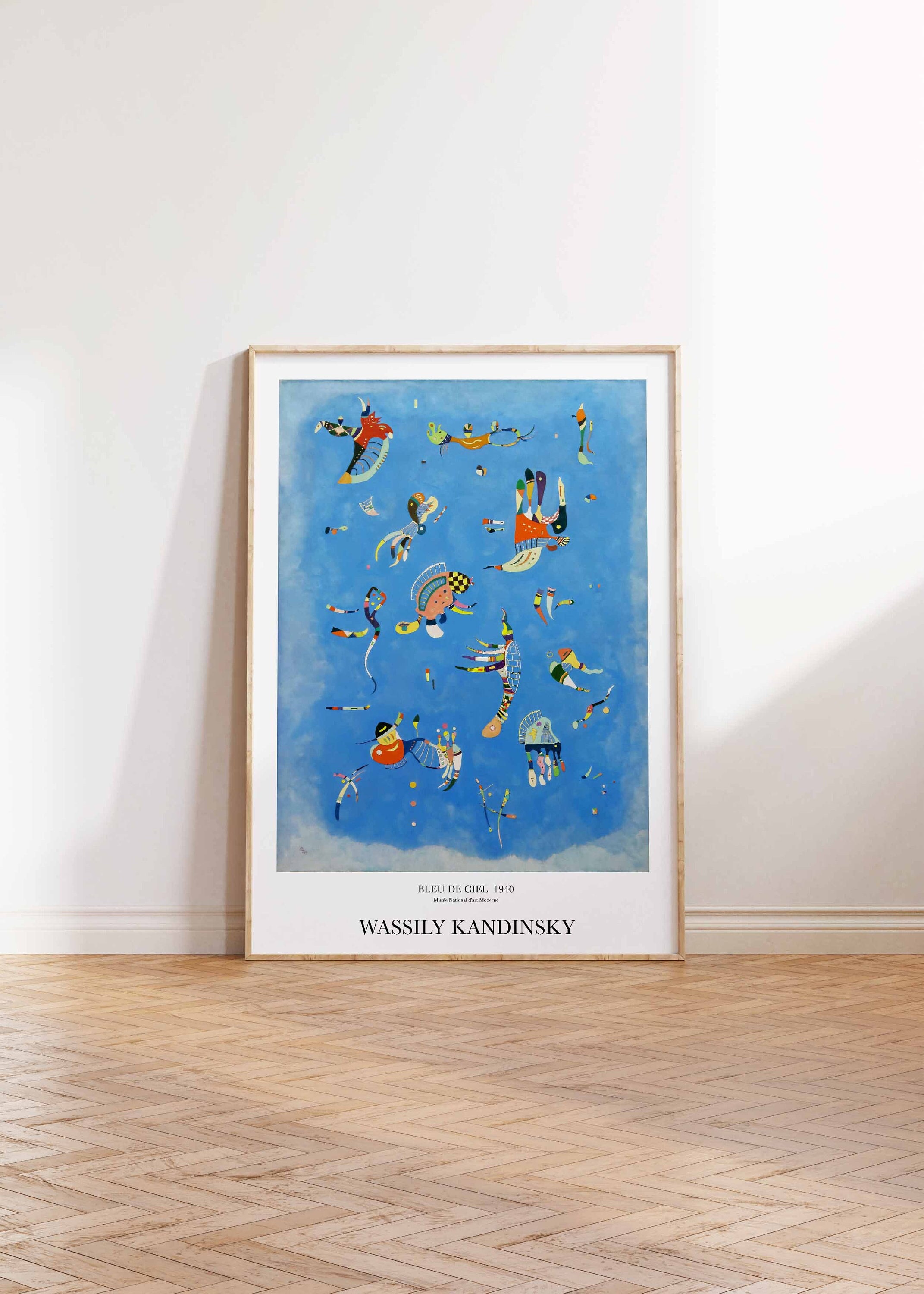 Kandinsky Exhibition Poster, Abstract Art, Wassily Kandinsky Print