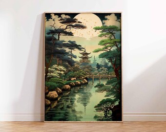 Japanese Print Tsuchiya Koitsu Art Japan Print Ukiyo-e Art Print Japanese Art Print Koitsu Print, Wall Art Poster Print Japanese Wall Decor
