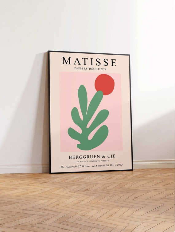 アンリ・マティス THE CUT-OUTS 額装ポスター The Cut-Outs / Henri Matisse アンリ・マティス - books used