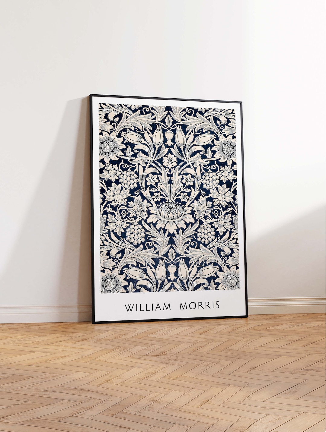 William Morris Vintage Art, Floral Art Print, Morris Floral Poster ...