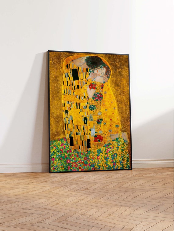 The Kiss Print, Gustav Klimt Print, Gustav Klimt Art Print