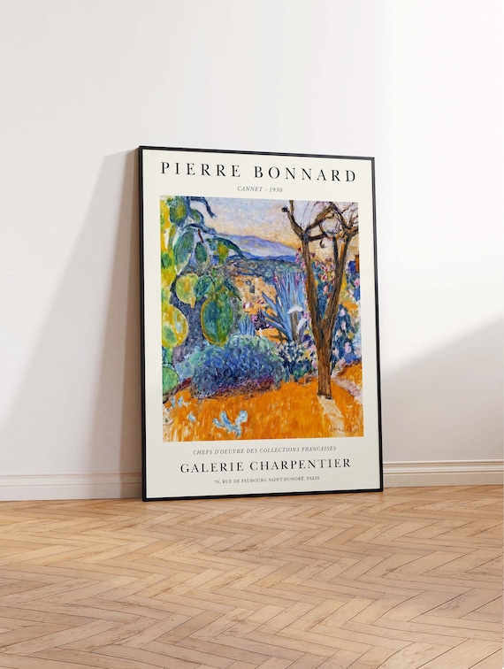 Pierre Bonnard Print, Bonnard Art Print, Bonnard Floral Poster
