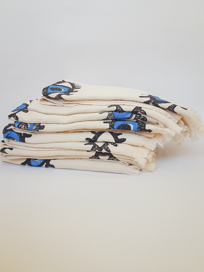 Organic Turkish Cotton Beach Towel - Thumbnail 2