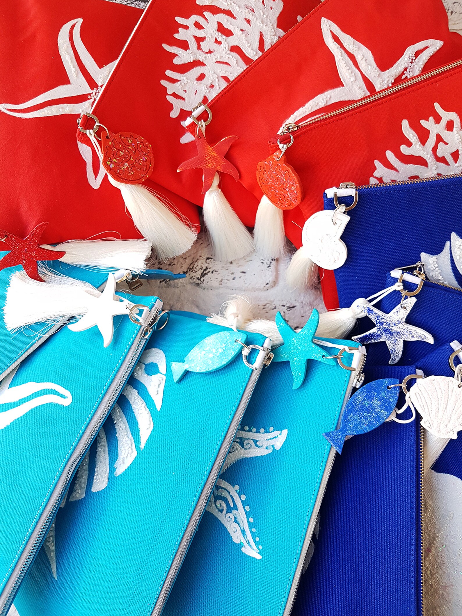 Crab Clutch / Hand Painted Hermit Crab Purse / Crab Bag / Etsy