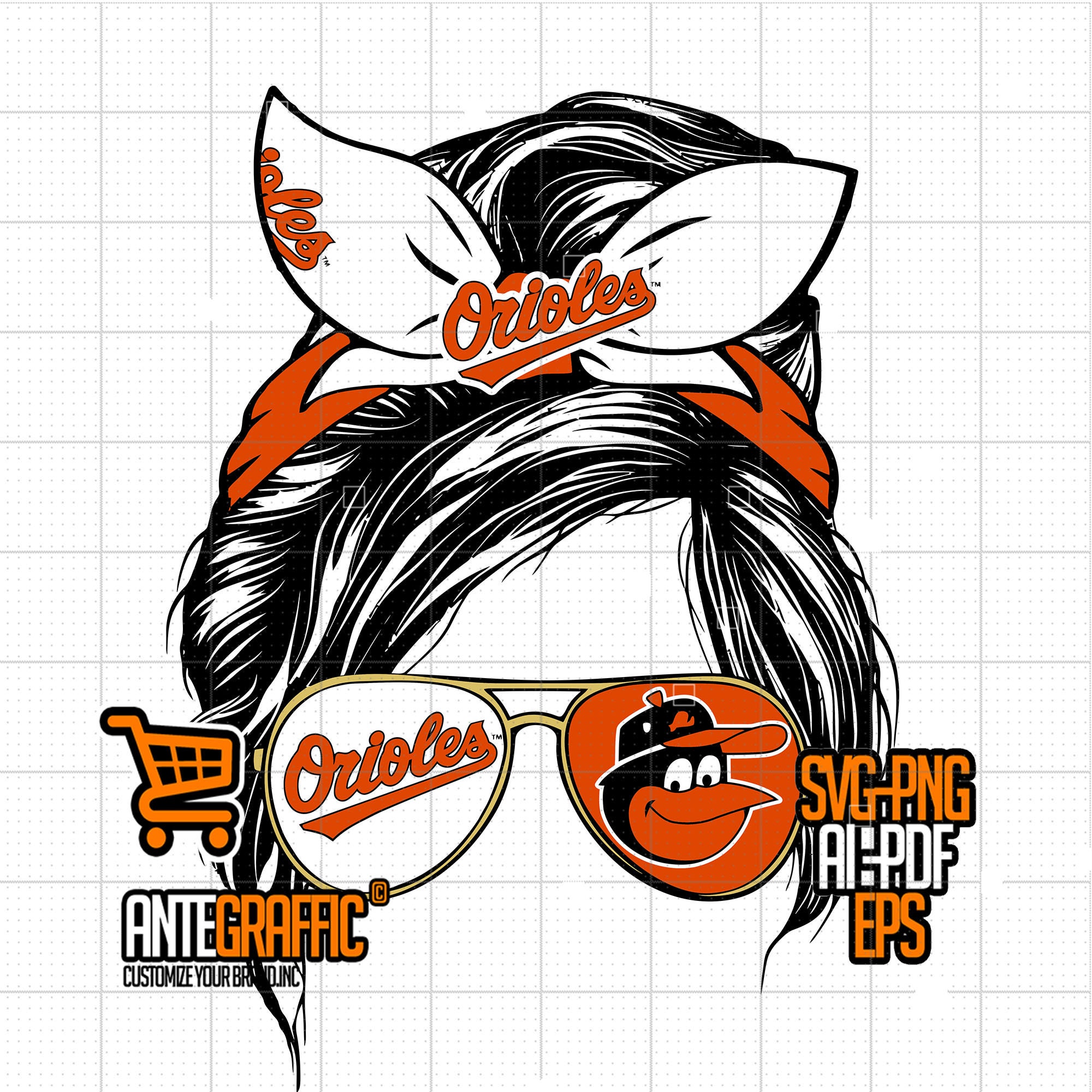 Baltimore Oriole Shirt Vintage Logo Tee For Mlb Fanatics - Anynee