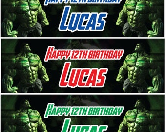 Hulk Decoration Etsy