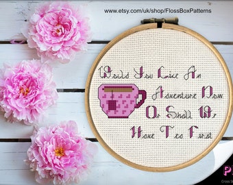 Stickpackung - "Mini Tea Collection #3 Adventure" Zählmuster PDF