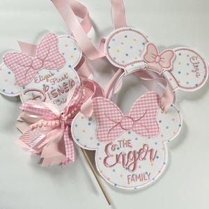 Personalized Magical Ears Stroller Tag & First Trip Wand