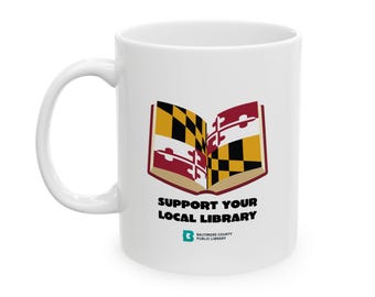 Maryland Reads Mug | Ceramic coffee cup